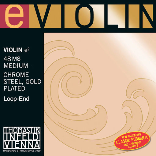 Chrome-Plated violin E string, Special Program, by Thomastik-Infeld