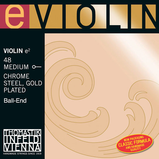 Chrome-Plated violin E string, Special Program, by Thomastik-Infeld