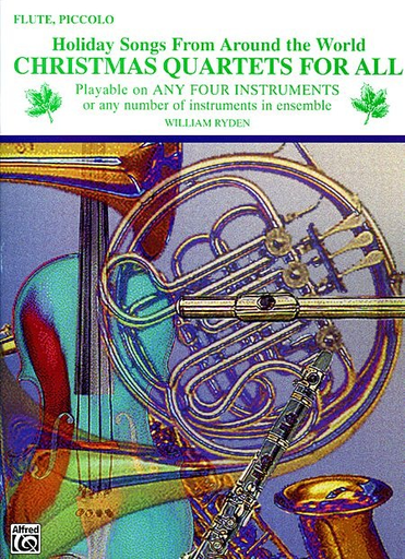 Ryden (arr): Christmas Quartets for All (flute)