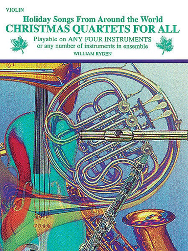 Ryden, W.: Christmas Quartets For All (four violins)