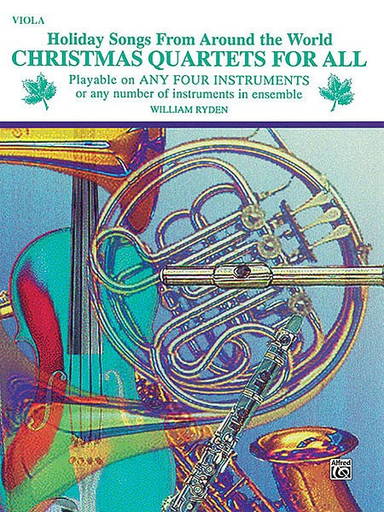 Ryden, W.: Christmas Quartets For All (four violas)