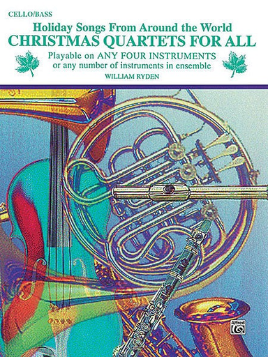 Ryden, W.: Christmas Quartets For All (four cellos/basses)