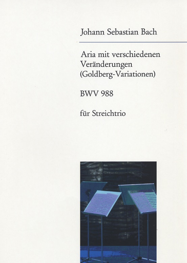 Bach, J.S. (Bartholdy): Aria from Goldberg Variations (violin, viola & cello, score)