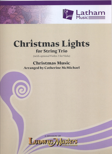 McMichael, Catherine: Christmas Lights for String Trio (with optional violin 2 for viola) score & parts