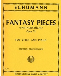 Schumann, Robert (Gruetzmacher): Fantasy Pieces Op.73 (cello & piano) IMC
