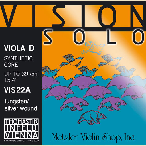 VISION SOLO viola D string - two types, by Thomastik-Infeld