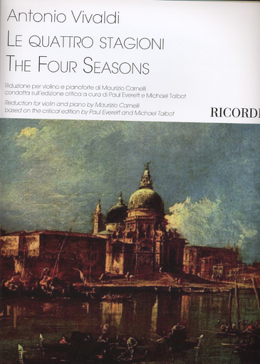 Vivaldi (Carnelli): The Four Seasons (violin & piano) Ricordi