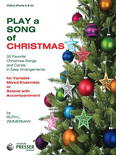 Zimmerman, Ruth: Play a song of Christmas (2 violas)