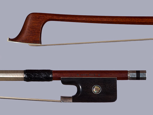 *HANS RIES* cello bow, ebony / silver | Metzler Violins 77.4g