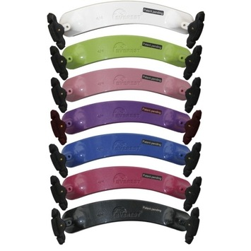 Everest 1/2 - 3/4 violin shoulder rest, purple, Spring Collection