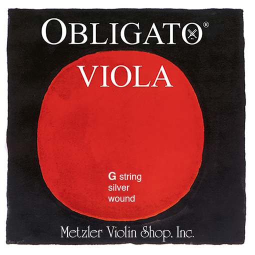 Pirastro OBLIGATO silver viola G string, medium