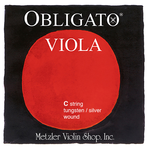 Pirastro OBLIGATO tungsten-silver viola C string, medium