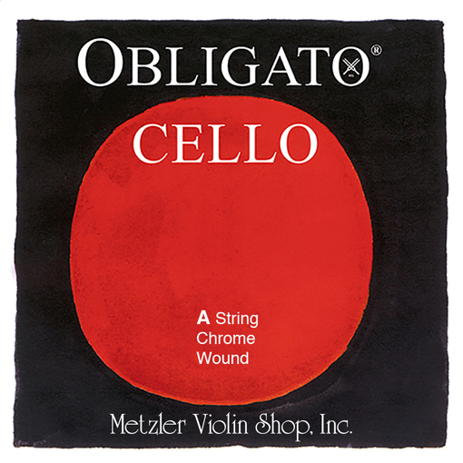 Pirastro OBLIGATO cello A string, steel/chrome medium