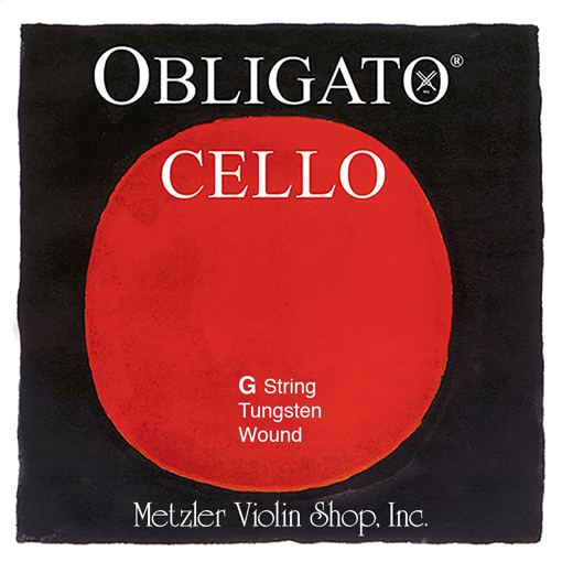 Pirastro OBLIGATO cello G string, synthetic/tungsten medium