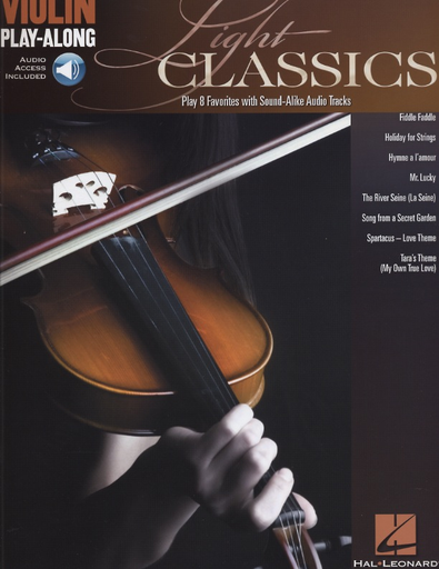 Play-Along Series Vol. 42: Light Classics (violin & CD)