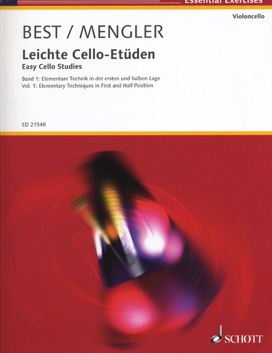 Best/Mengler (ed.): Easy Cello Studies, Vol. 1 (cello)