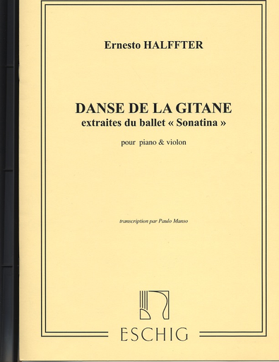 Halffter, Ernesto: Danse de la Gitane (violin & piano)