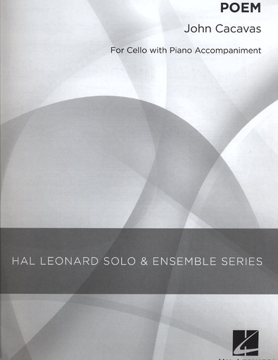 Cacavas, John: Poem (cello & piano)