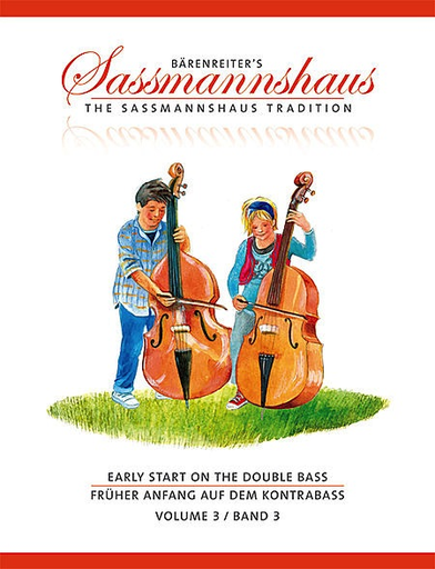 Sassmannshaus: Early Start on the Double Bass, Vol. 3, Barenreiter