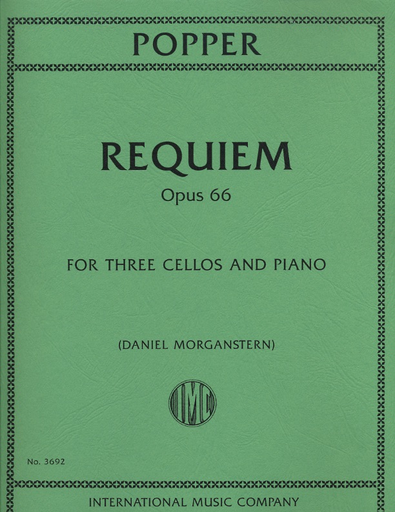 Popper, David (Morganstern): Requiem Op. 66 (3 cellos & piano)