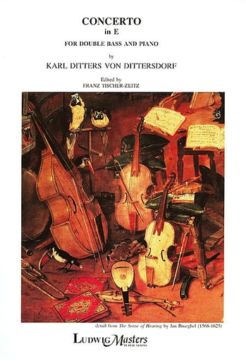 Dittersdorf, K.D. (Tischer-Zeitz): Bass Concerto in E major (bass & piano)