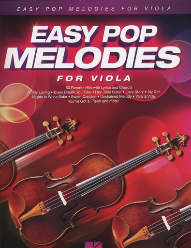 Easy Pop Melodies (Viola)