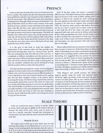 Clark, Larry: The Complete Scale Compendium for Violin