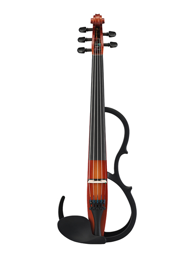 Yamaha SV-255 five-string electric Silent Violin Pro with control box