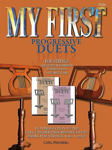 Gazda, Doris: My First Progressive Duets (2 violins)