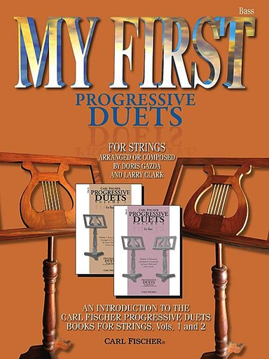 Gazda, Doris: My First Progressive Duets (2 basses)