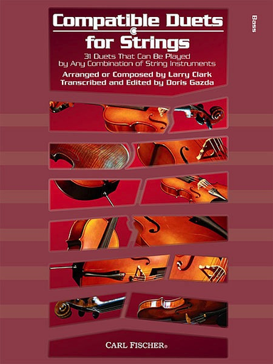 Clark, Larry & Gazda, Doris: Compatible Duets for Strings (2 basses)