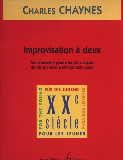 Chaynes, Charles: Improvisation a deux (cello & piano)