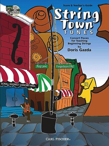 Gazda, Doris: String Town Tunes (score & Teachers' Guide)