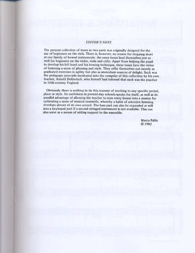 Pallis: Renaissance Tunes, Set 2 (viola & cello in score)