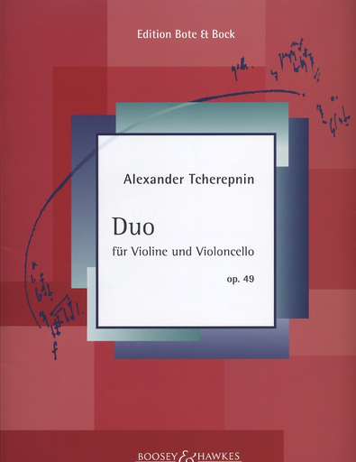 Tcherepnin, A.: Duo for Violin and Violoncello, Op.49 (violin & cello)