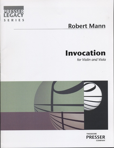 Mann, Robert: Invocation (violin & viola)