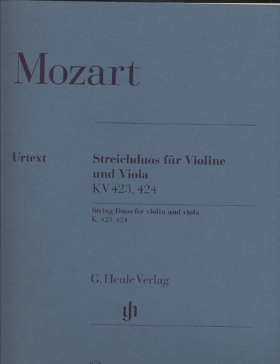 Mozart, W.A.: String Duos K. 423-424 urtext (score)