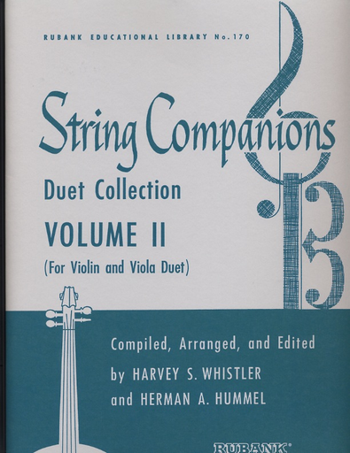 Whister, Harvey S.: String Companions Duet Collection Vol.2 (Violin & Viola)