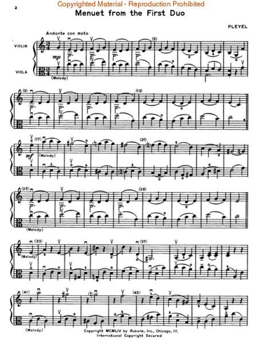 Whistler, H. & Hummel, H.: String Companions Duet Collection, VolumeI I - For Violin and Viola Duet (violin, and viola)