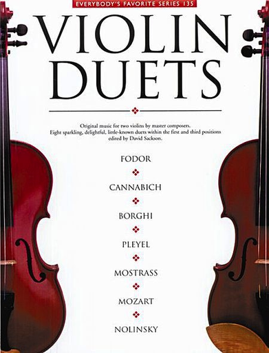 Sackson, D.: Everybody's Favorite Series: Violin Duets (2 violins)