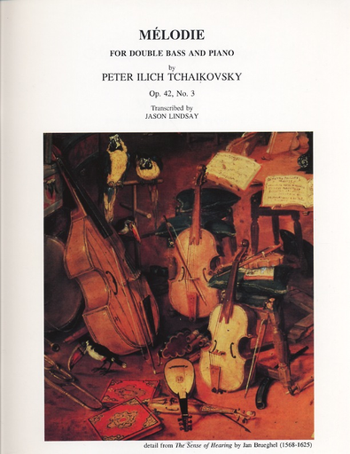 Tchaikowsky, P.I.: Melodie Op. 42 No.3 (bass & piano)