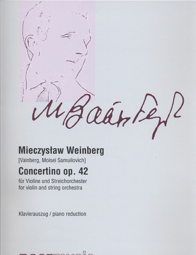 Weinberg, M.: Concertino, Op.42 (violin, and piano reduction)