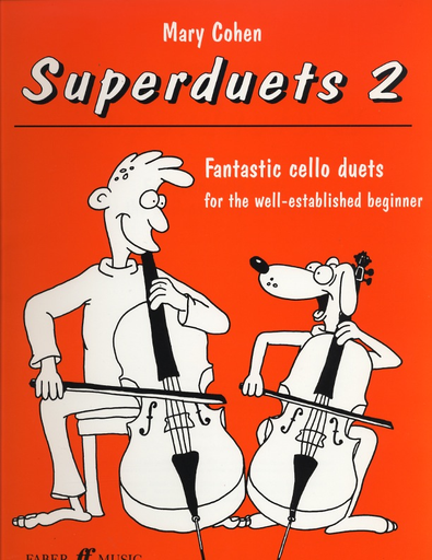 Cohen, Mary: Superduets 2 for the well-established beginner (2 cellos)