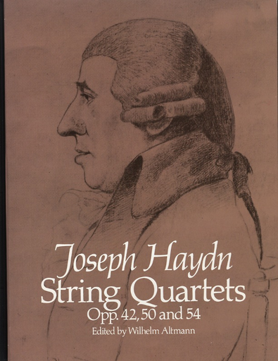 Haydn, F.J. (Altmann): (Dover Score) String Quartets, Op.42, 50, and 54 (string quartet)