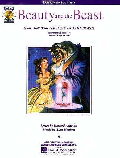 Menken: Beauty & The Beast (violin or viola or cello & CD) OP