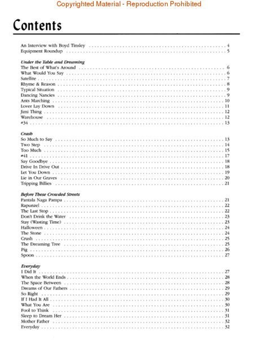 Wood: Dave Matthews Band - Just The Riffs For Violin (violin)