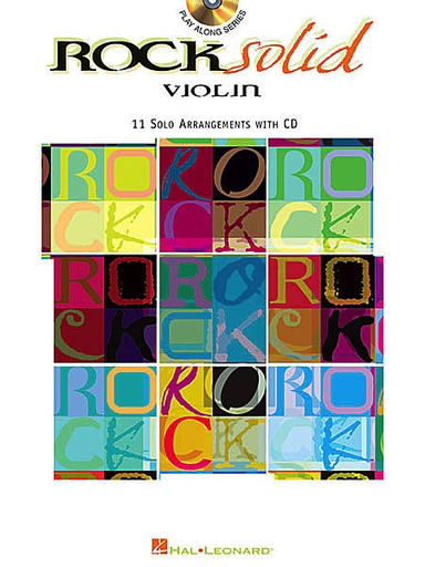 Rock Solid (violin & CD)