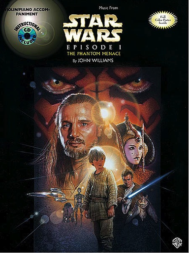 *OUT OF PRINT* Williams, John: Star Wars Phantom Menace Episode 1 (violin & piano or CD)