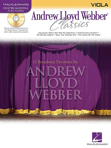 Lloyd Webber, Andrew: Classics (viola & CD)