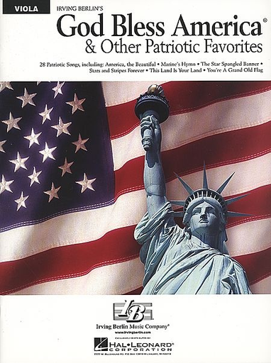 Berlin, Irving: God Bless America and Other Patriotic Favorites (viola)